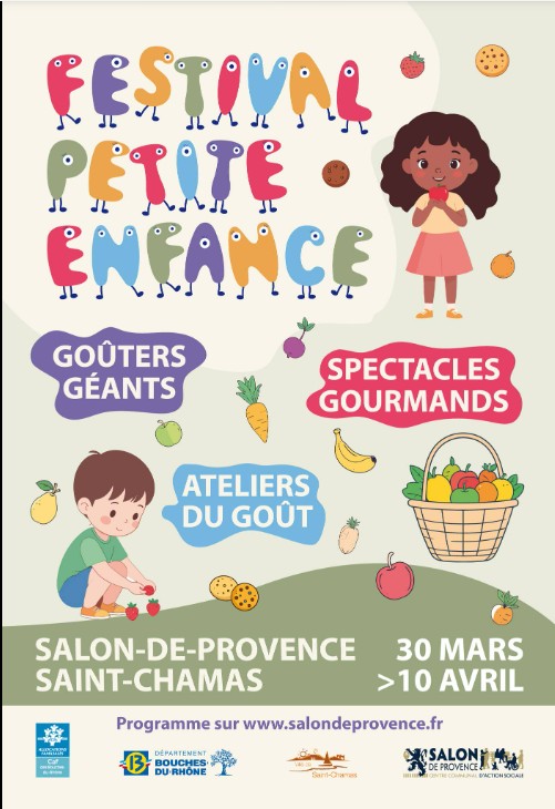 FESTIVAL petite enfance à Salon de Provence - VENDREDI 3 avril 2026